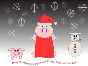 christmas pigs image